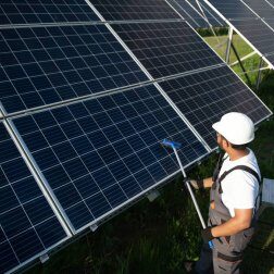 nettoyage osmosée de panneaux solaires