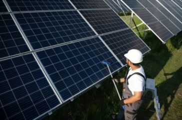 nettoyage osmosée de panneaux solaires